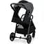 Прогулочная коляска Kinderkraft Route Platinum Grey серая (00-00305124) - миниатюра 4