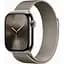 Смарт-часы Apple Watch Series 10 GPS + Cellular 42mm Natural Titanium Case w. Natural Milanese Loop MWXF3 - миниатюра 1