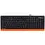 Клавиатура проводная A4Tech Fstyler FKS10 Orange - миниатюра 1