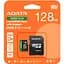 Карта пам'яті ADATA microSDXC Speed Plus 128Gb Class 10 UHS-1 A2 V30 + SD адаптер (UD128GUI3V30A2SP-RA1) [162138] - мініатюра 3