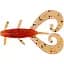 Силикон Reins G-Tail Twin 2" 568 Fire Sugar (10 шт/уп) - миниатюра 1