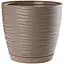 Горщик для квітів Form-Plastic Sahara mini-27 з підставкою 9.7 л бежевий (3042-002) - мініатюра 1