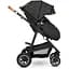Коляска 2 в 1 Lionelo Amber Grey Graphite, темно-серая (LO-AMBER GREY GRAPHITE (2in1)) - миниатюра 8