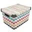 Коробка Qutu Style Box Colored Zigzag 20 л 41х30х24 см (STYLE BOX с/к COLORED ZIGZAG 20л) - миниатюра 1
