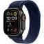 Смарт-часы Apple Watch Ultra 2 49mm Black Titanium Case with Blue Trail Loop S/M (MYTJ3+MYQ73) [114887] - миниатюра 1