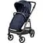 Коляска Peg-Perego Veloce Blue Shine SL 3 в 1 с подставкой к люльке синяя - миниатюра 2