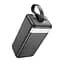 Портативная батарея Powerbank Hoco J123C Element 22.5W+PD20W with digital display 60000mAh Black - миниатюра 6