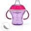 Поилка-непроливайка с мягким носиком BabyOno Natural nursing розовая 3+ 180 мл (1456/02) - миниатюра 3