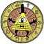 Значок Гравіті Фолз Gravity Falls CH GF 03 - мініатюра 1