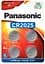 Батарейка Panasonic CR-2025EL/4B літієва CR2025 блістер 4 шт. - мініатюра 1