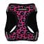 Шлея для собак Bronzedog Sport Vest Леопард XXS 15х13х3 см розова - мініатюра 2