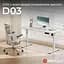 Геймерский стол Sihoo D03 White (D03-106/D03-107) - миниатюра 5