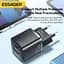 Зарядное устройство Essager GaN mini Type C PD + USB QC3.0 20W - миниатюра 7