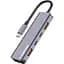 USB-хаб Canyon USB-хаб DS-18 5in1 USB-C Grey (CNS-TDS18) - миниатюра 2