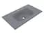 Умивальник Miraggio JESSEL 800 GRAY (0001467) Mirasoft, Матовий, Накладний/Врізний, Сірий - мініатюра 1