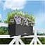 Кріплення для вазонів Lechuza Balconera Котедж чорне (4008789190338) - мініатюра 6