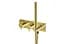 Душова система Kohlman Axel 30 gold з термостатом + BOX прихованого монтажу KPL-QW265AGD30, Золотий - мініатюра 3