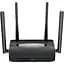 Роутер Mercusys MR25BE, Black, WiFi 7 (5GHz до 2880 MB/s / 2.4GHz до 688 MB/s), 3xGLan, 1xGWan, MLO, 4 зовнішніх антен - мініатюра 1