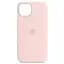 Чехол-накладка Apple Original Silicone Case with MagSafe iPhone 13 Pro Max Chalk Pink - миниатюра 1