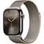 Смарт-годинник Apple Watch Series 10 GPS + Cellular 42mm Natural Titanium Case with Natural Milanese Loop (MWXF3) [115191] - мініатюра 1