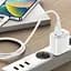 Кабель Proove Soft Silicone USB to Micro USB 2.4A (1m) white - мініатюра 2