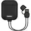 Чохол-зарядка для навушників Remax RC-A6 AirPods Cole Protective Cover Lightning 2.1A 90 мм Black - мініатюра 1