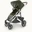 Універсальна коляска 2 в 1 UPPAbaby CRUZ 2, HAZEL (оливкова/срібляста рама/руда шкіра) - мініатюра 11