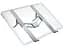 Підставка для ноутбука Laptop stand Borofone BH117 сіра - мініатюра 5