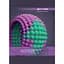 Зошит Buromax Sphere на пружині А4, 80 аркушів фіолетовий (BM.24452101-07) - мініатюра 1
