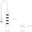 USB-хаб Xiaomi Hub 4xUsb 3.0/USB-C [XMFXQ01QM] [46488] - миниатюра 4