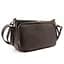 Шкіряне жіноче кросбоді Tavinchi CH-001DB-FL шоколад - мініатюра 1