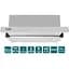 Витяжка Ventolux Garda 60 Inox (1100) LED телескопічна - мініатюра 2