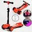 Самокат Best Scooter 60х16х67-79 см Помаранчевий 000231317 - мініатюра 2