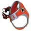 Шлея для собак нейлоновая XS 30-33 см Croci Hiking Reflective оранжевая - миниатюра 1