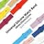 Силиконовый ремешок BeCover для Samsung Galaxy (20 mm)/Watch 5/ Watch 4 40/44mm/Watch 4 Classic 42 mm/Watch Active/Active 2 40/44mm/Watch 3 41 mm/Gear S2/Classic/Gear Sport Lime (706183) - миниатюра 5