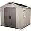 Садовый домик Keter Factor 8x8 пластиковый серо-коричневый - миниатюра 1