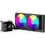 СВО GameMax Glacier 240 LCD Black (GLACIER 240 LCD BK) - мініатюра 1
