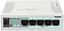 Комутатор Mikrotik RB260GS, 5-port Gigabit smart switch with SFP cage, SwOS, plastic case, PSU - мініатюра 1