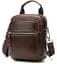 Кожаная сумка на пояс мужская Vintage 19х15,5х4,5 см acs0018177 - миниатюра 1
