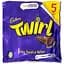Батончики Cadbury Twirl шоколадные пористые 107.5 г (5 шт. х 21.5 г) - миниатюра 1
