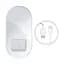 Беспроводное зарядное устройство для Baseus Simple 2in1Pro Edition White WXJK-C02 - миниатюра 1