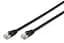 Патч-корд CAT 6 S-FTP 10м AWG 27/7 LSZH зовнішній чорний Digitus teh0018359 - мініатюра 1