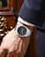 Годинник наручний Curren 8456 Silver Black Silver (18694) - мініатюра 5