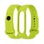 Силиконовый ремешок для Xiaomi Mi Band 5/6 цвет 12 лайм - миниатюра 1