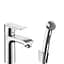 Смеситель с гигиенической лейкой Hansgrohe Metris EcoSmart 31285000, хром - миниатюра 1