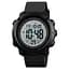 Наручний годинник чоловічий Skmei 1426 Black - White ABS, 1426BKWT (12287) - мініатюра 1