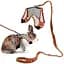 Flamingo Rabbit Harness With Art Joy Leash фламинго арт джой шлея і повідок для кролика - мініатюра 1