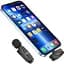 Микрофонная радиосистема Hoco L15 Crystal Lightning Black (789020) [158595] - миниатюра 6