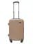Валіза маленька S ABS-пластик Milano bag 004 56,5×39×24см 40л Шампань - мініатюра 1