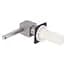 Дозатор для миючого засобу Lidz LK117 квадратний Brushed Steel (LDLK117BRU46399), Нержавіюча сталь - мініатюра 3